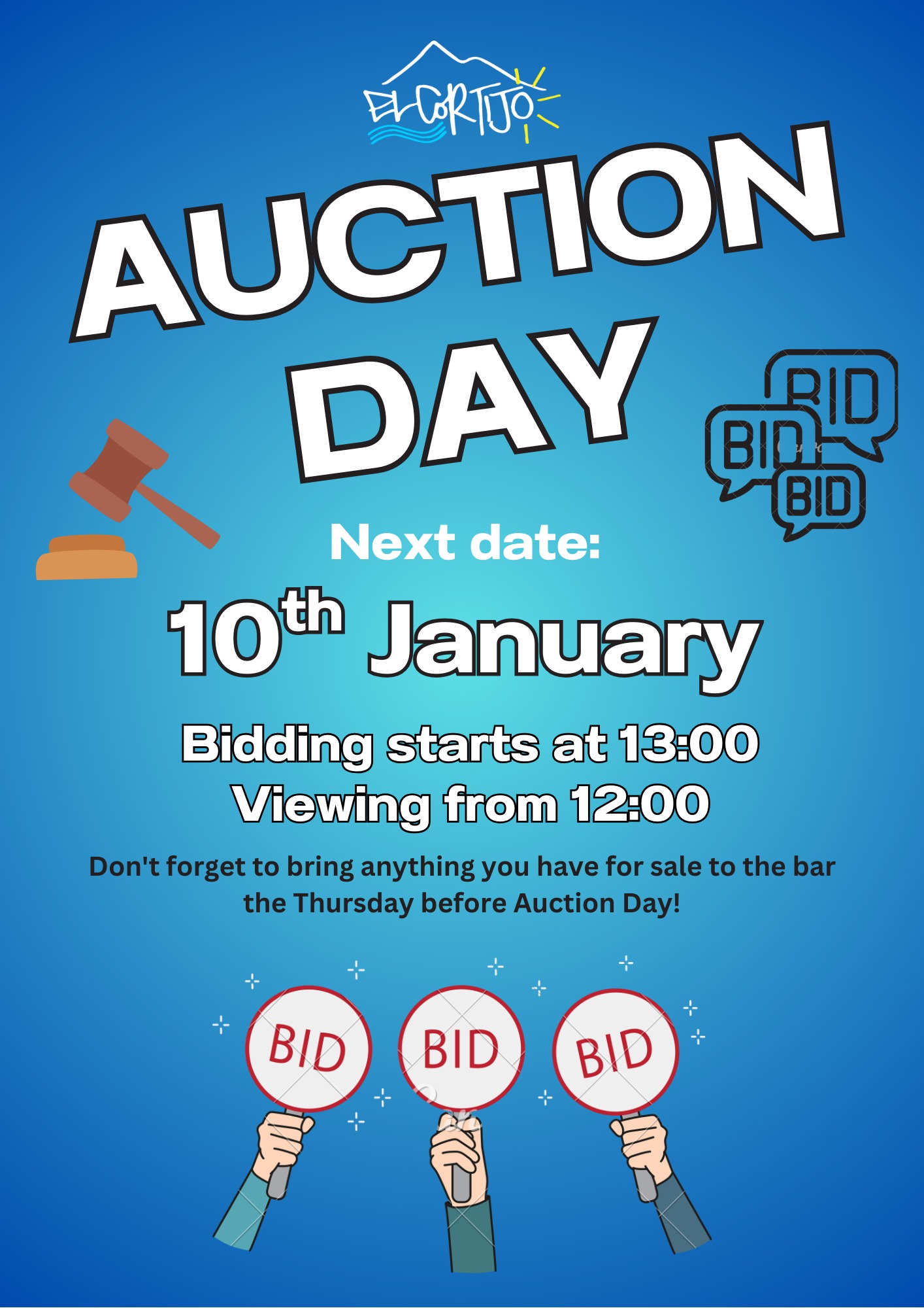 Auction Day @ El Cortijo Paredón